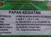 Hore..Cibalung Hotmix Jalan Desa