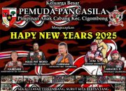 Pemuda Pancasila PAC Cigombong Ucapkan Natal & Tahun Baru 2024