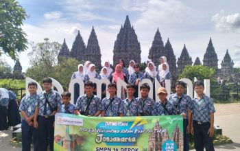 SMPN16 Adakan Tour Hasil Musrawadah Komite sekolah, Siswa Sambut Gembira