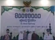 Jelang Hari Raya Iedul Fitri. Pemdes Cipelang Berbagi Kebahagiaan Kepada Anak Yatim