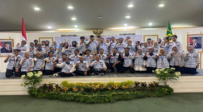 Gambar 2 : Acara Pelepasan Petugas Pemeriksaan Hewan Kurban